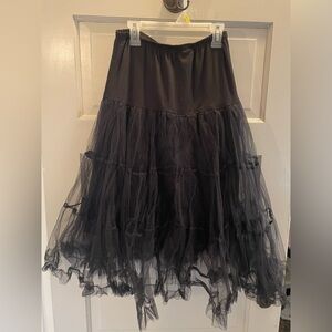 Lindy Bop Black Crinoline. Size S